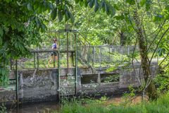 Vue du Parc de Moulin d'Ornon sur l'Eau Bourde