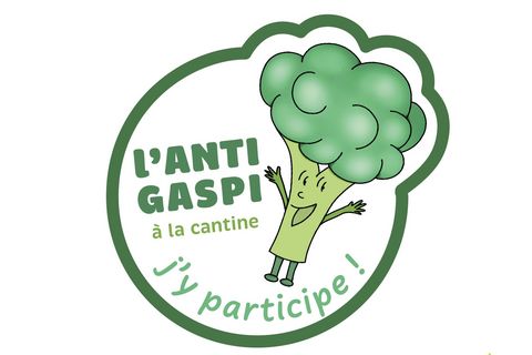 L'anti-gaspi à la cantine, j'y participe !