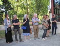 Vue extérieure de l'exposition "Faune", œuvres de Eric Aubry, Michel Brassac, Danielle Burgart, Jean-Pierre Davis, Claire Espanel, Patricyan, au musée Georges de Sonneville - Été 2022 - Agrandir l'image, .JPG 185,1 Ko (fenêtre modale)